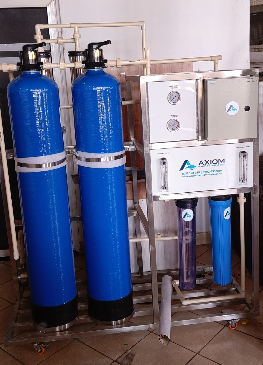 Reverse Osmosis systems for hospitals in Kenya